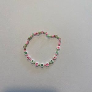 watermelon bracelet